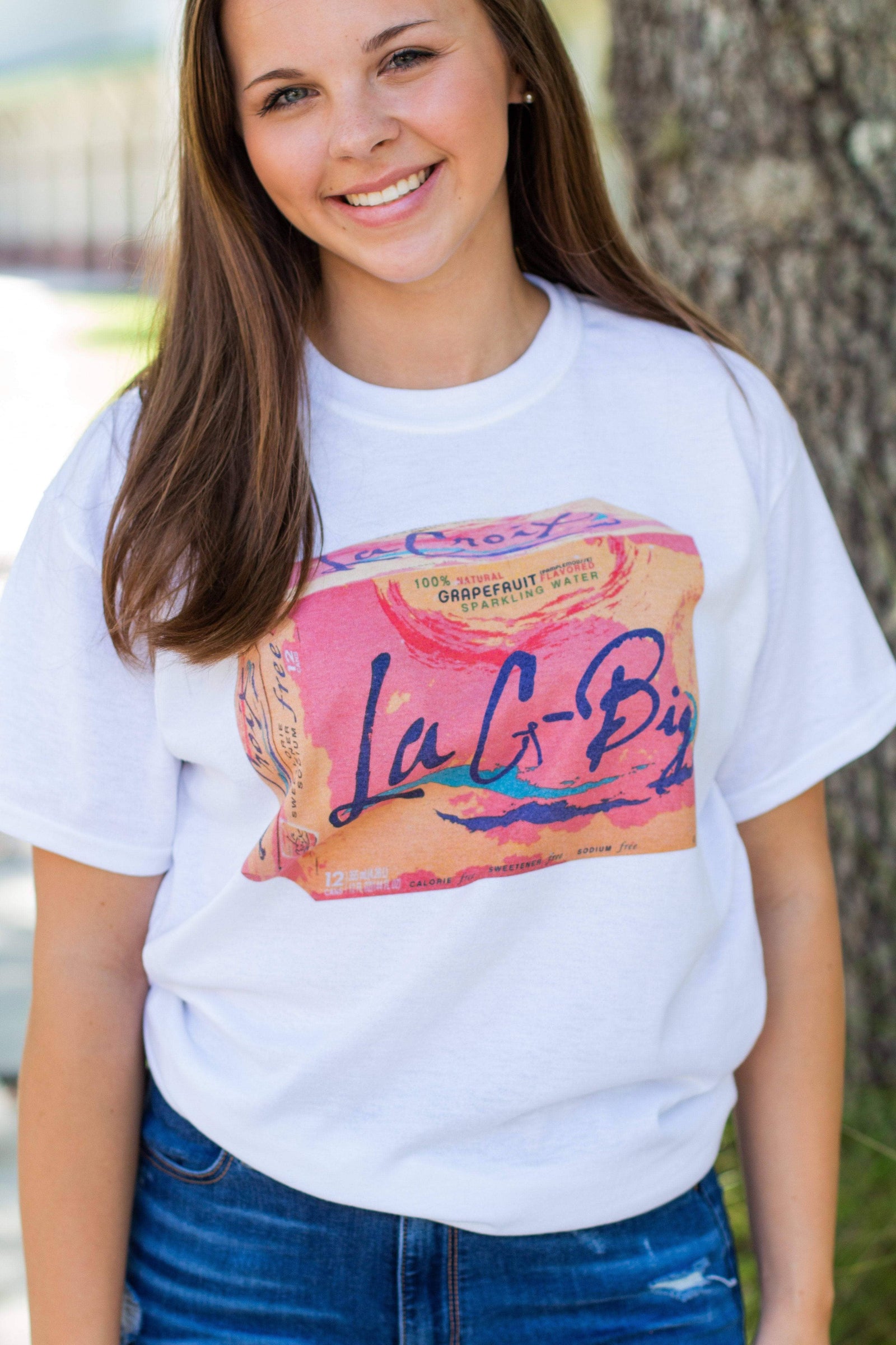 La Croix Big Little Gildan Short Sleeve Tee, Ladies, Sunny and Southern, - Sunny and Southern,