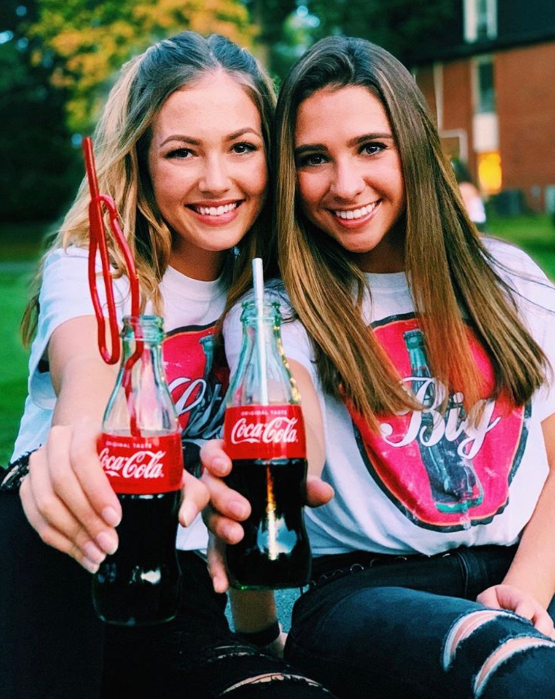 Retro Coke Big Little Gildan Short Sleeve